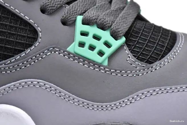 One Kick Air Green Jordan Glow 308497-033 Retro 4 0521